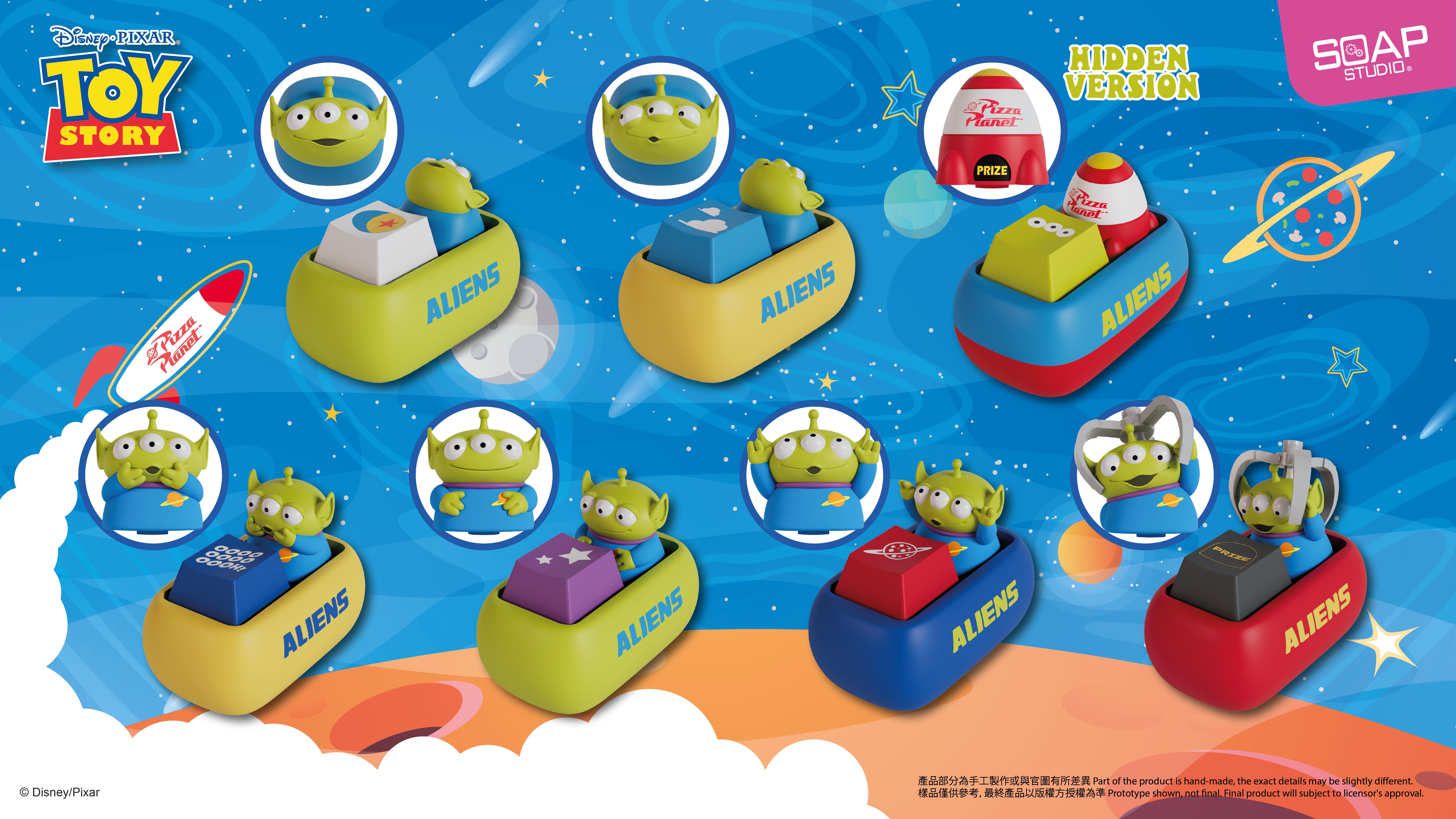 Soap Studio Aliens 鍵帽盲盒 (原盒) (預購價:$419/件)