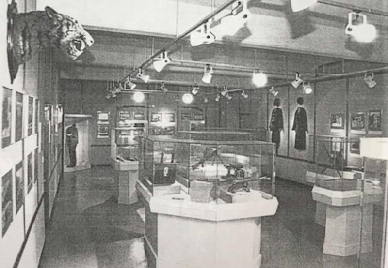 圖為1988年警隊博物館的歷史展覽廳。(圖片來源:警隊博物館官方網站)