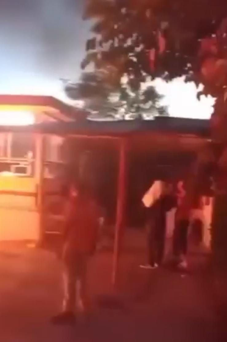 墨西哥韋拉克魯斯州圖斯潘市(Tuxpan)監獄爆發暴動,7名囚犯死亡、11人受傷。(影片截圖)