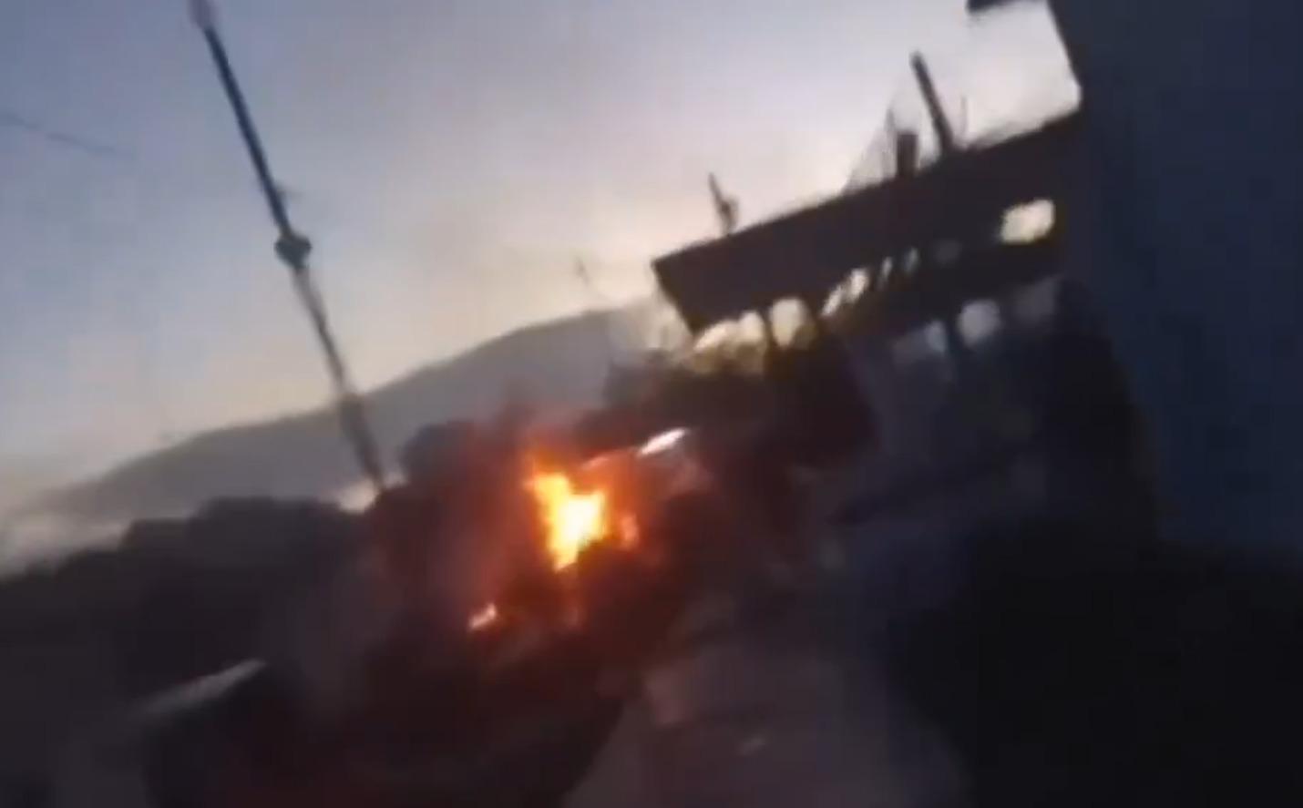 墨西哥韋拉克魯斯州圖斯潘市(Tuxpan)監獄爆發暴動,7名囚犯死亡、11人受傷。(影片截圖)