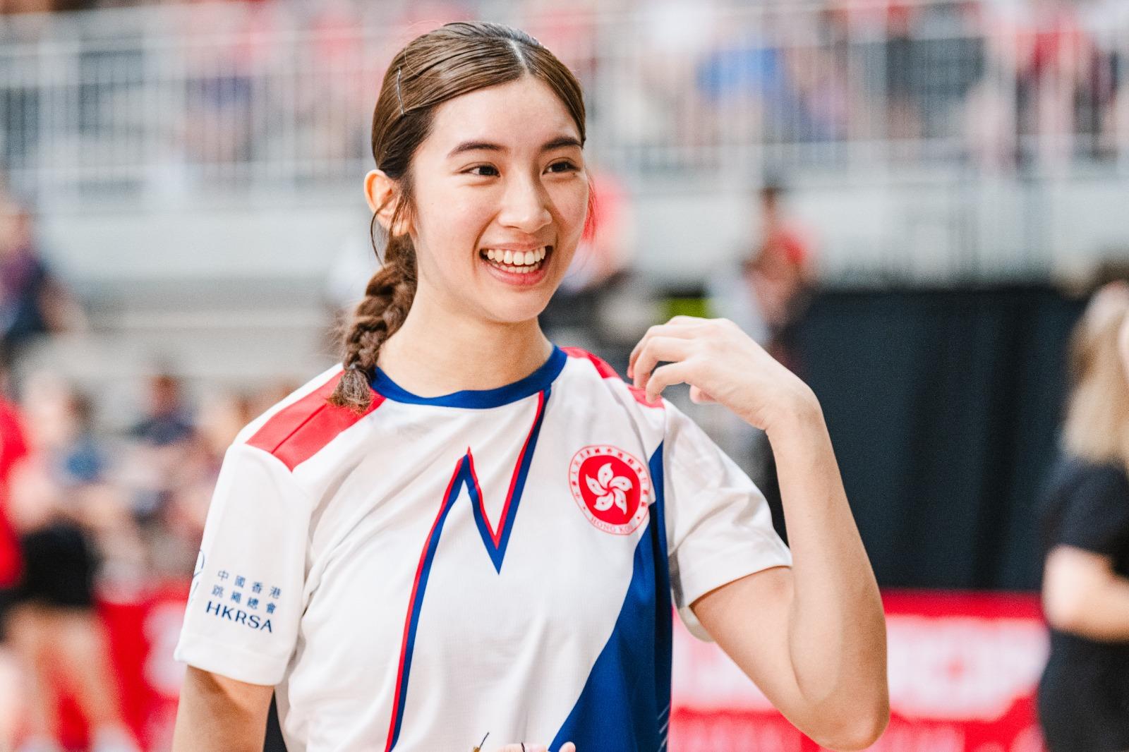 世界跳繩錦標賽2025|香港隊潘彥渟獲單人繩速度耐力跳比賽(180秒) SRSE銅牌。