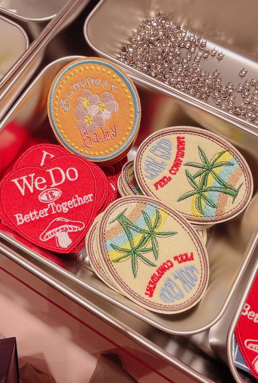 刺繡布章 加購價$30/2、原價 $48/2