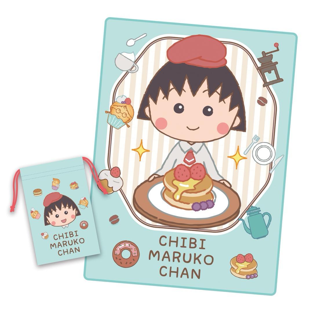 櫻桃小丸子毛毯連索袋 (預購價:$199/件)