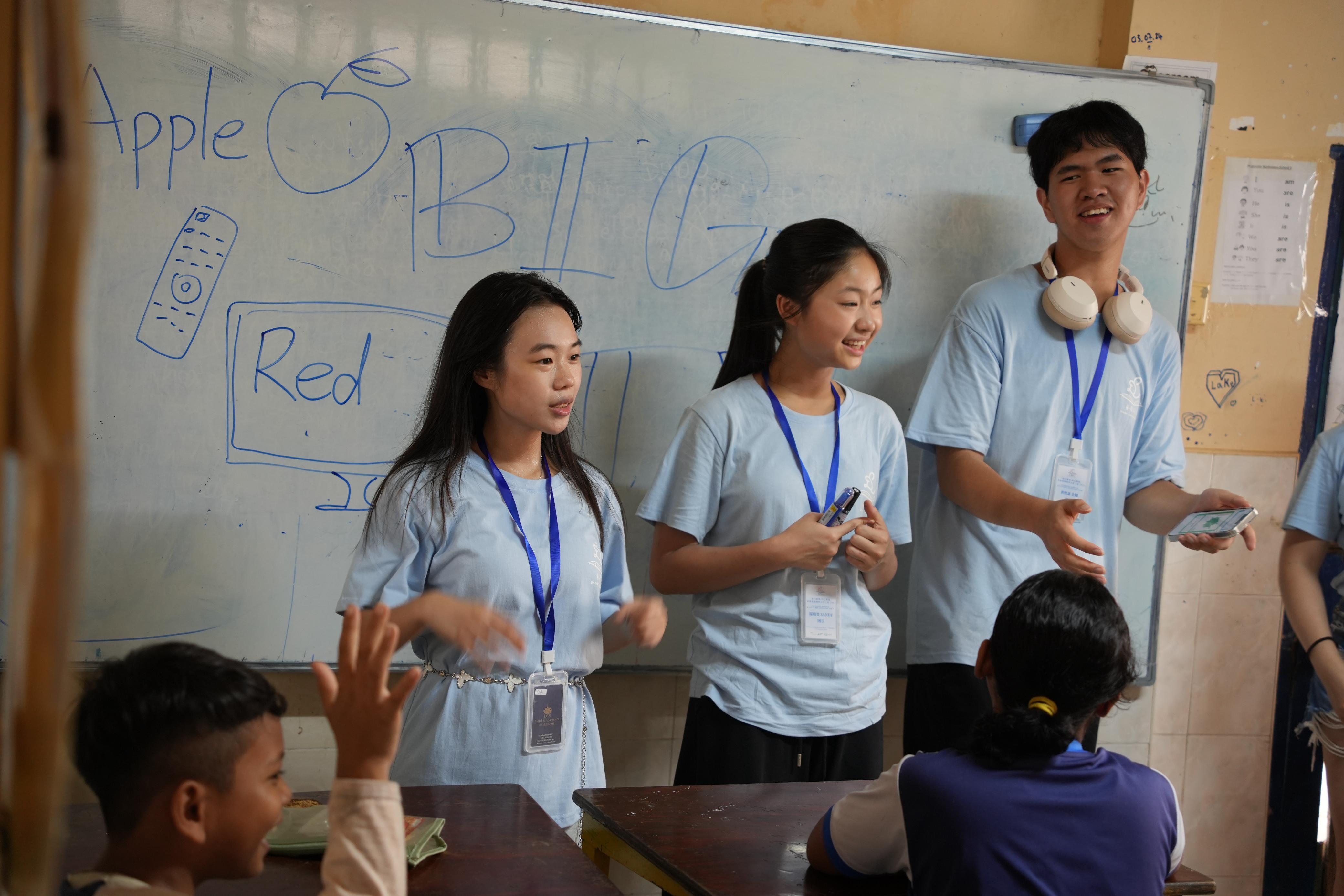 童夢同行完成柬埔寨服務與文化之旅 認識當地文化