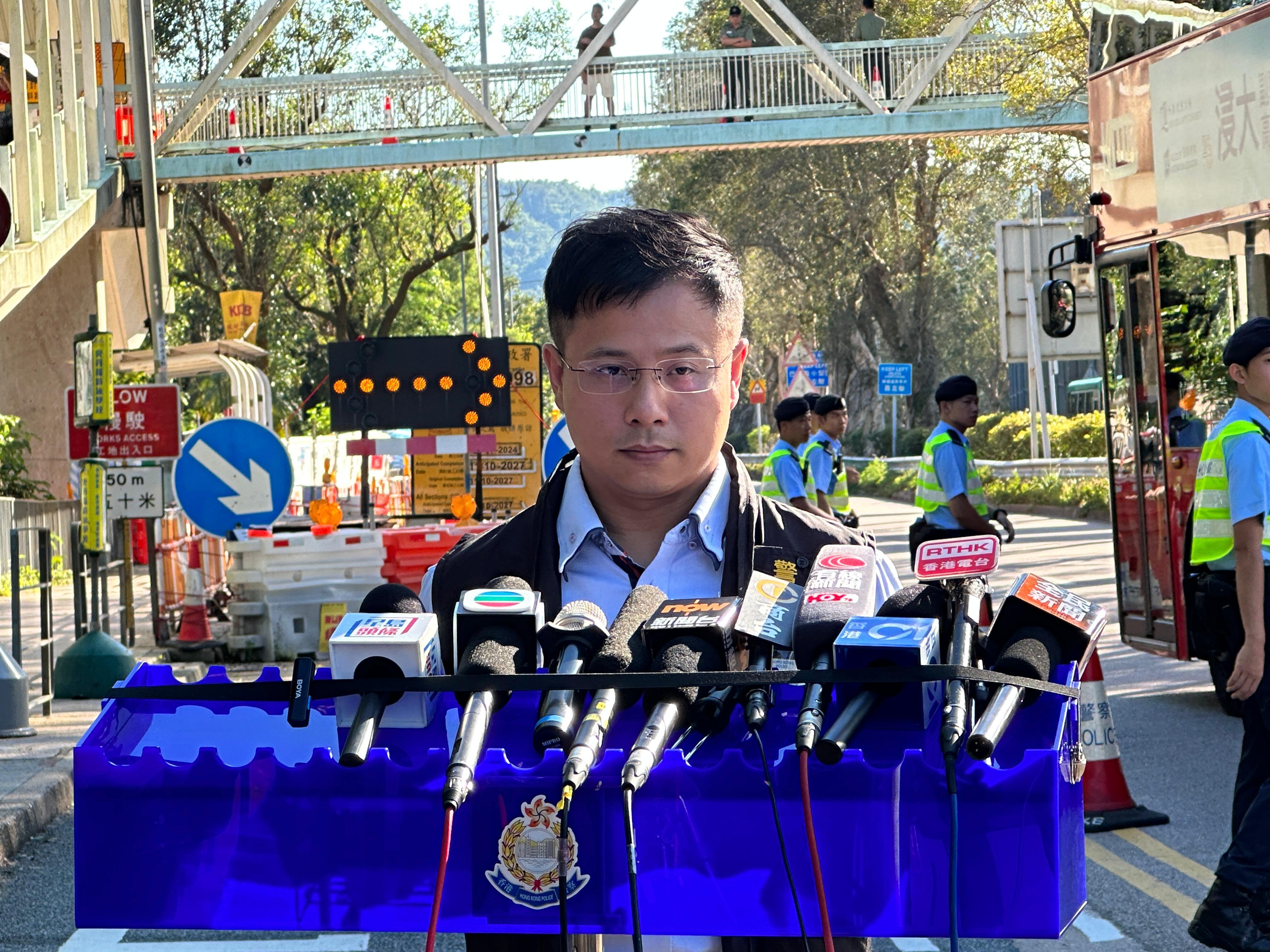 有組織罪案及三合會調查科總督察黃宇徽。