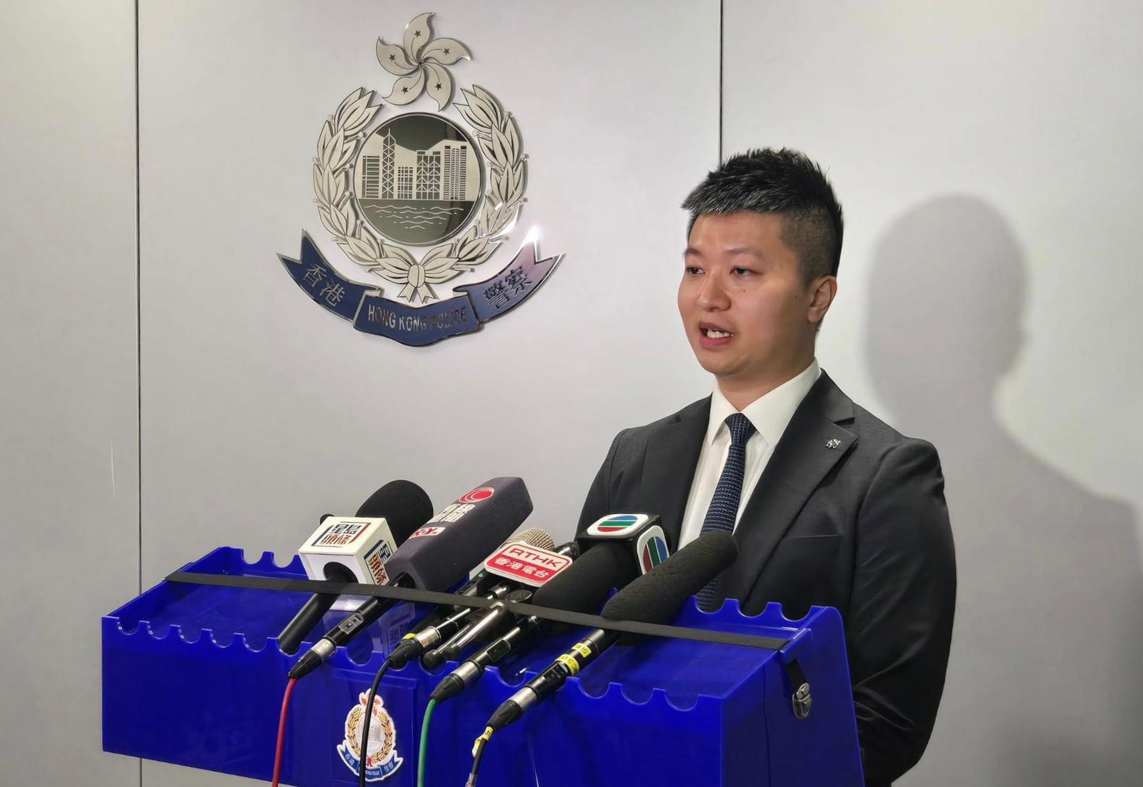 毒品調查科行動組高級督察鄧駿穎。