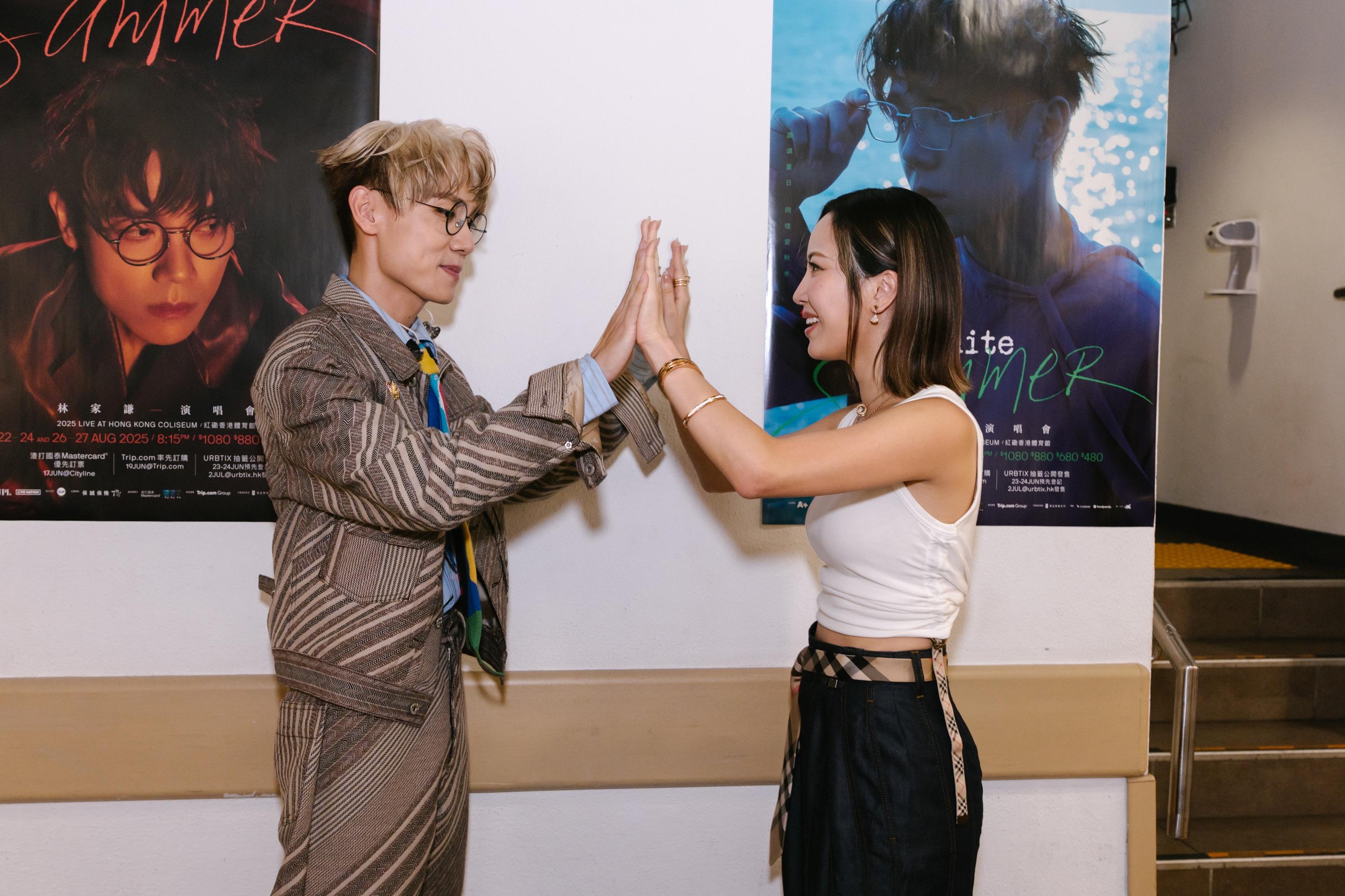 林家謙第七場演唱會請來Kiri T擔任嘉賓。