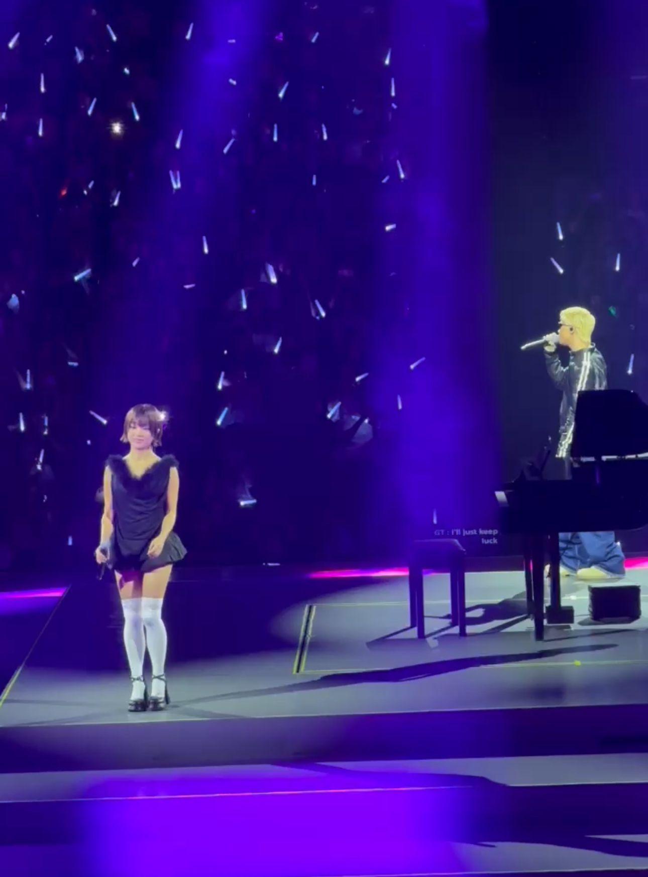 湯令山與moon tang今晚在澳門騷又再同台。