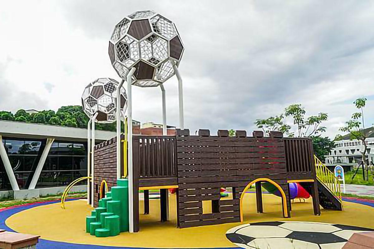 鳳山運動園區的兒童遊樂場。(互聯網)