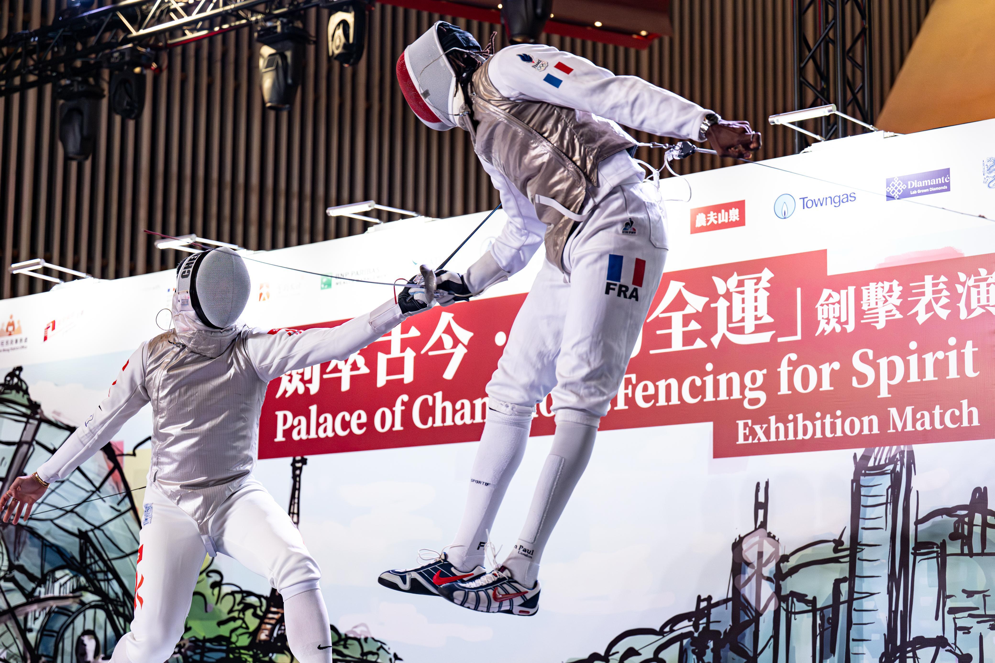 劍擊|西九故宮重演奧運巔峰對決 張家朗花劍賽再挫尼科治
