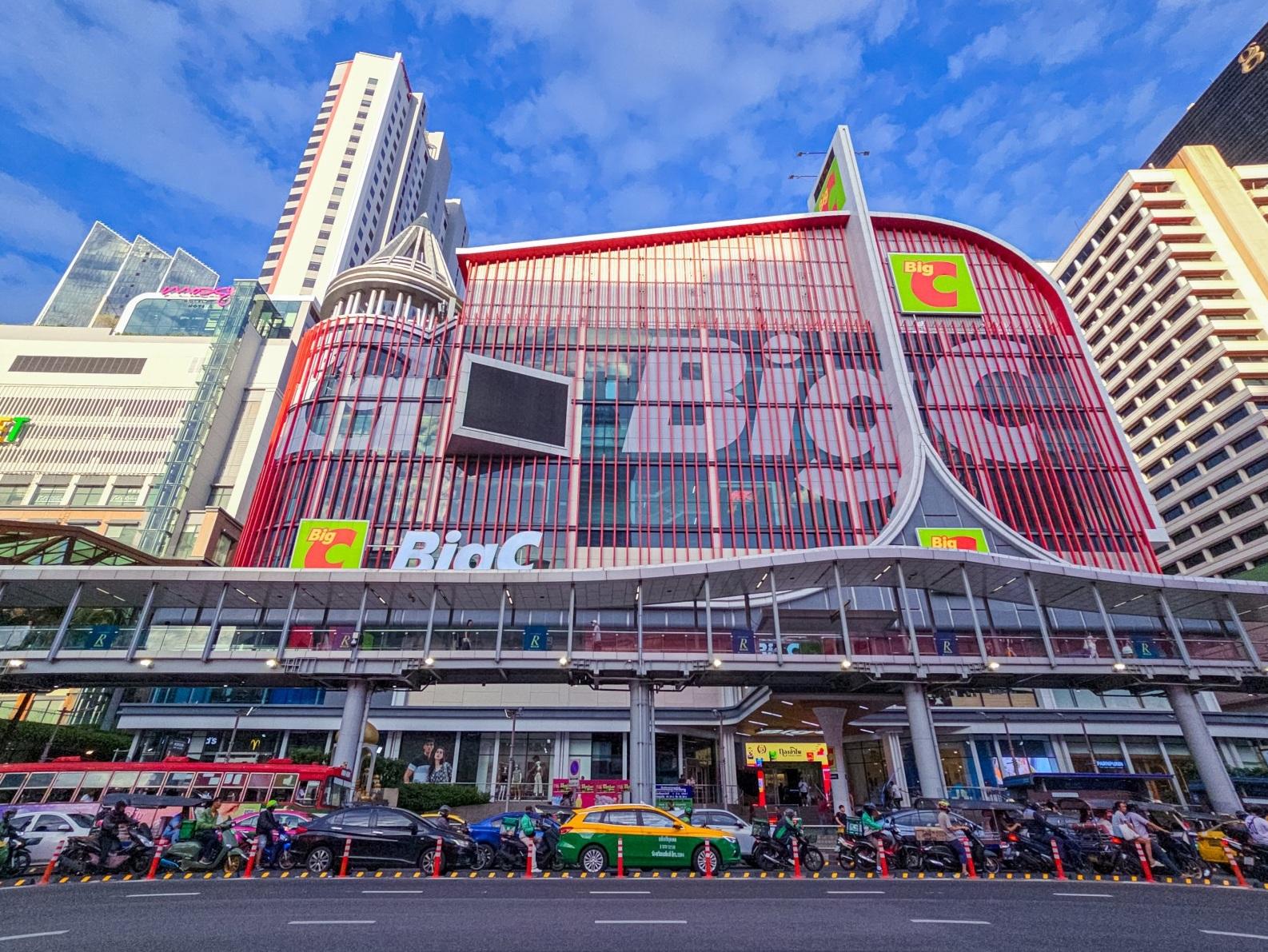 圖為曼谷拉差帕頌路Big C購物中心。(互聯網)