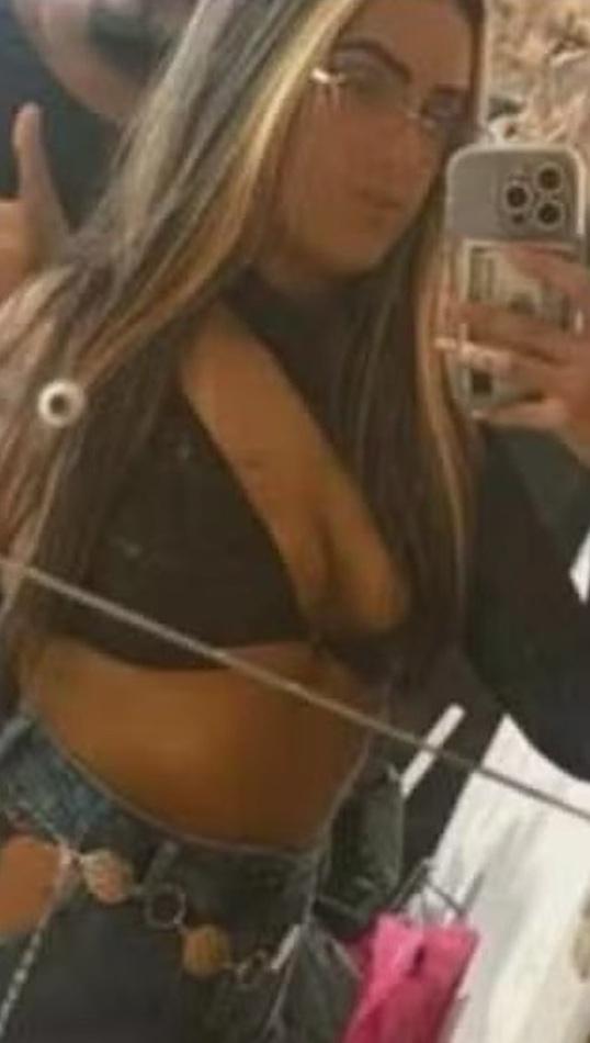 其中一名被捕女子。(互聯網)