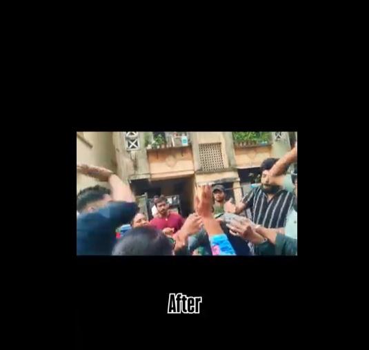 愛狗群眾圍毆男子。(互聯網)