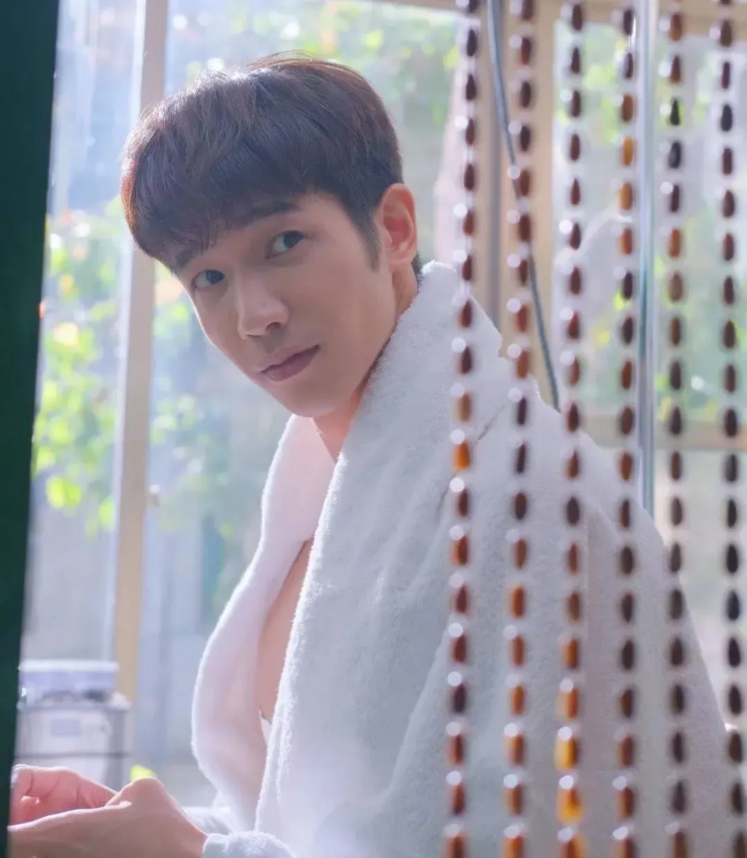 劉以豪在拍攝《山忌 黃衣小飛俠》時禁止健身。