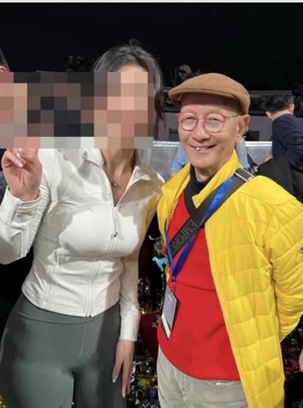 陳裘大去年現身Eason深圳個唱成為焦點。