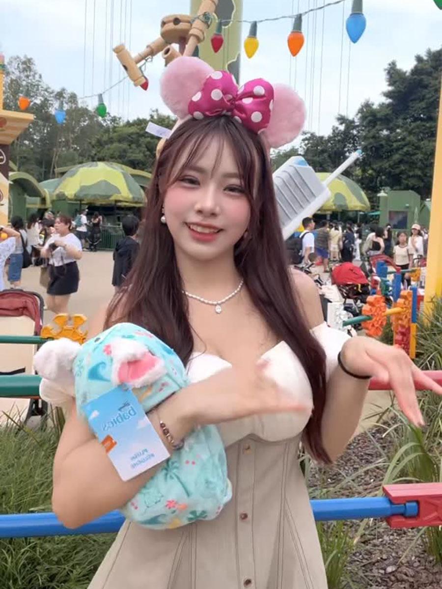 卓立群本身為職棒啦啦隊Dragon Beauties成員。(卓立群IG)