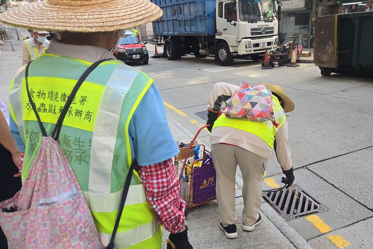 政府近日加強控蚊滅蚊工作。(資料圖片/政府新聞處)