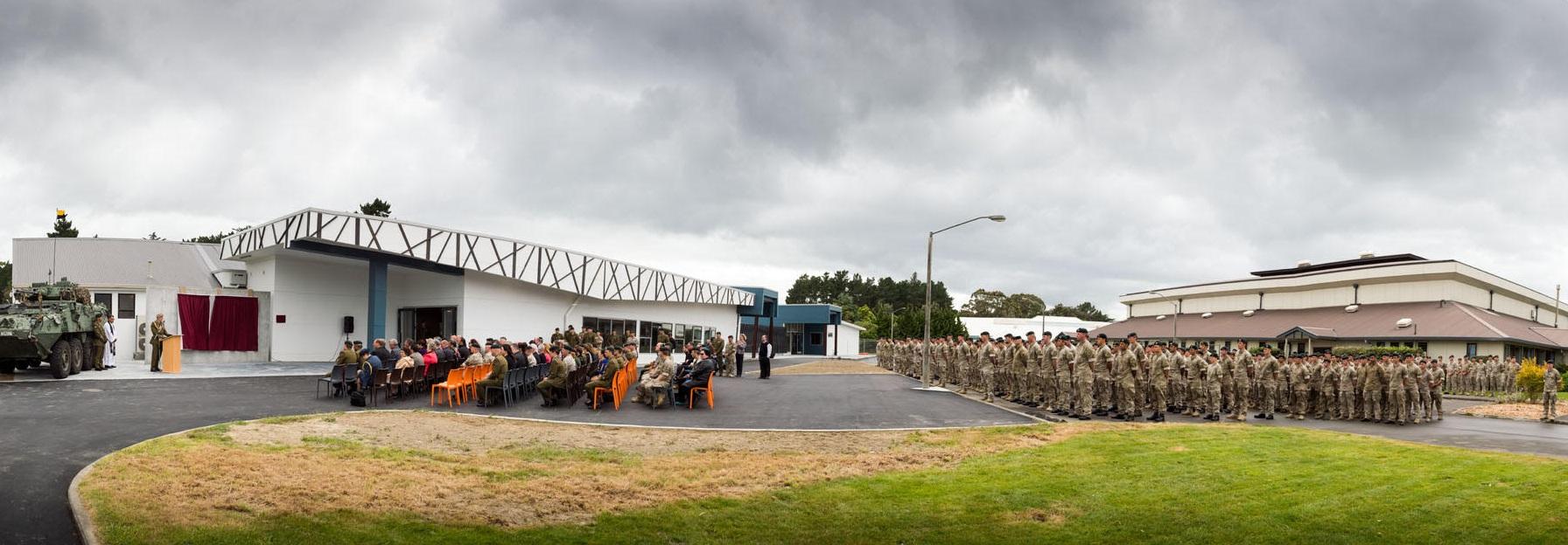 涉案軍人提供一份有關新西蘭北島林頓軍營(Linton Military Camp)弱點的評估報告。圖為該座軍營。(互聯網)