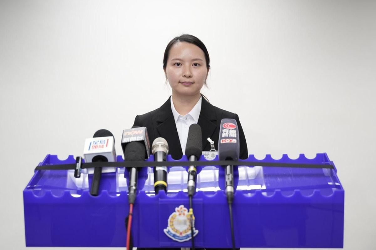 黎懿穎指,警方嚴厲譴責涉案司機不負責任的駕駛行為。