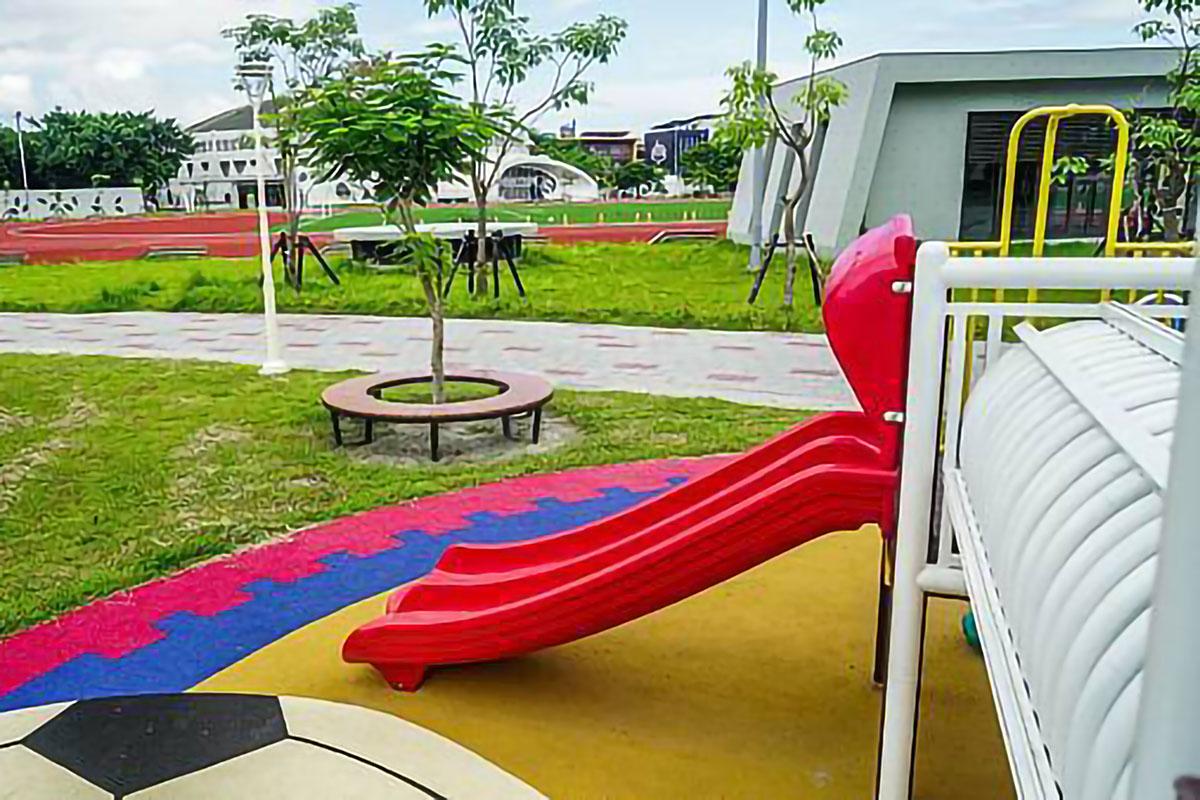 鳳山運動園區的兒童遊樂場。(互聯網)