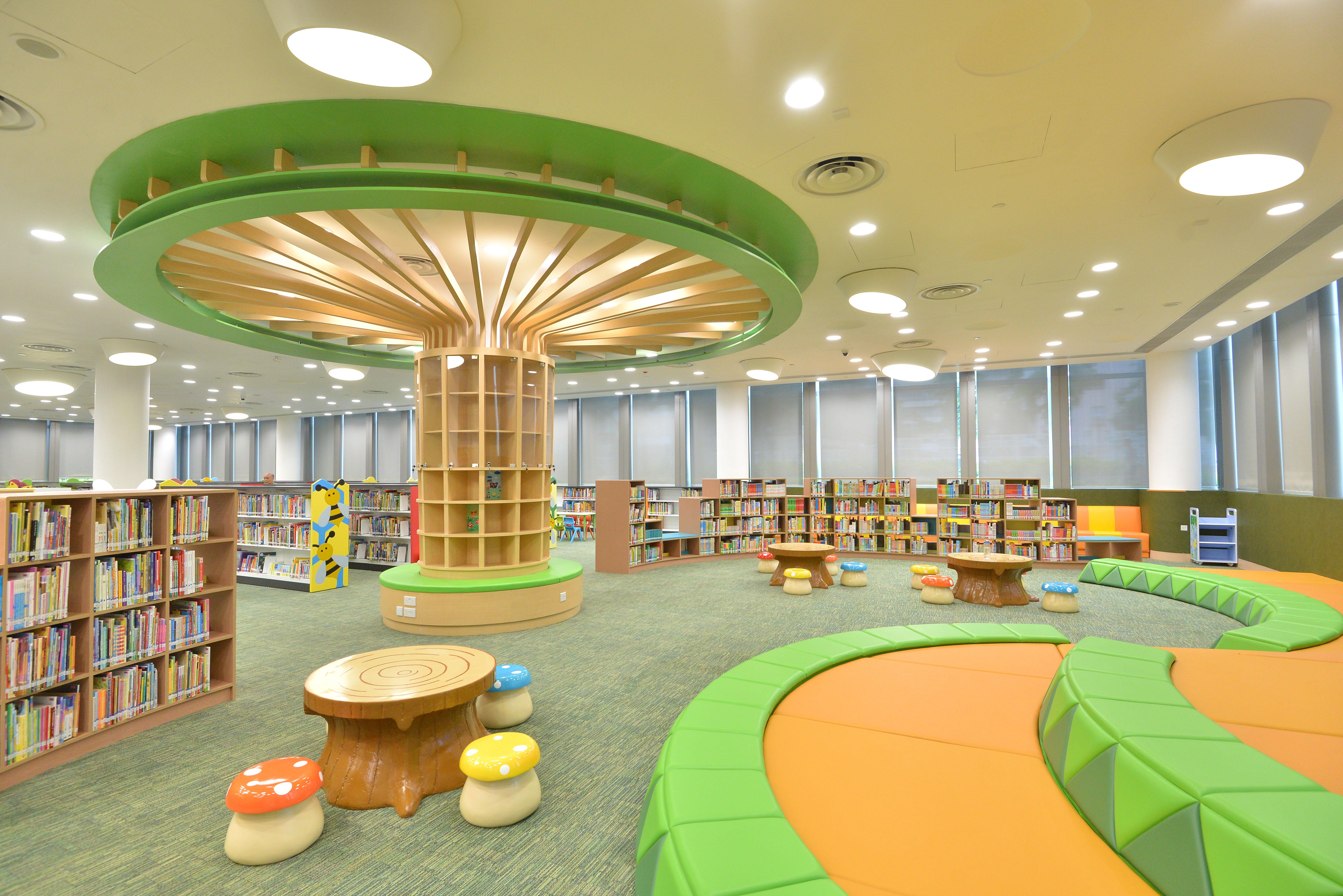 調景嶺公共圖書館(政府圖片)