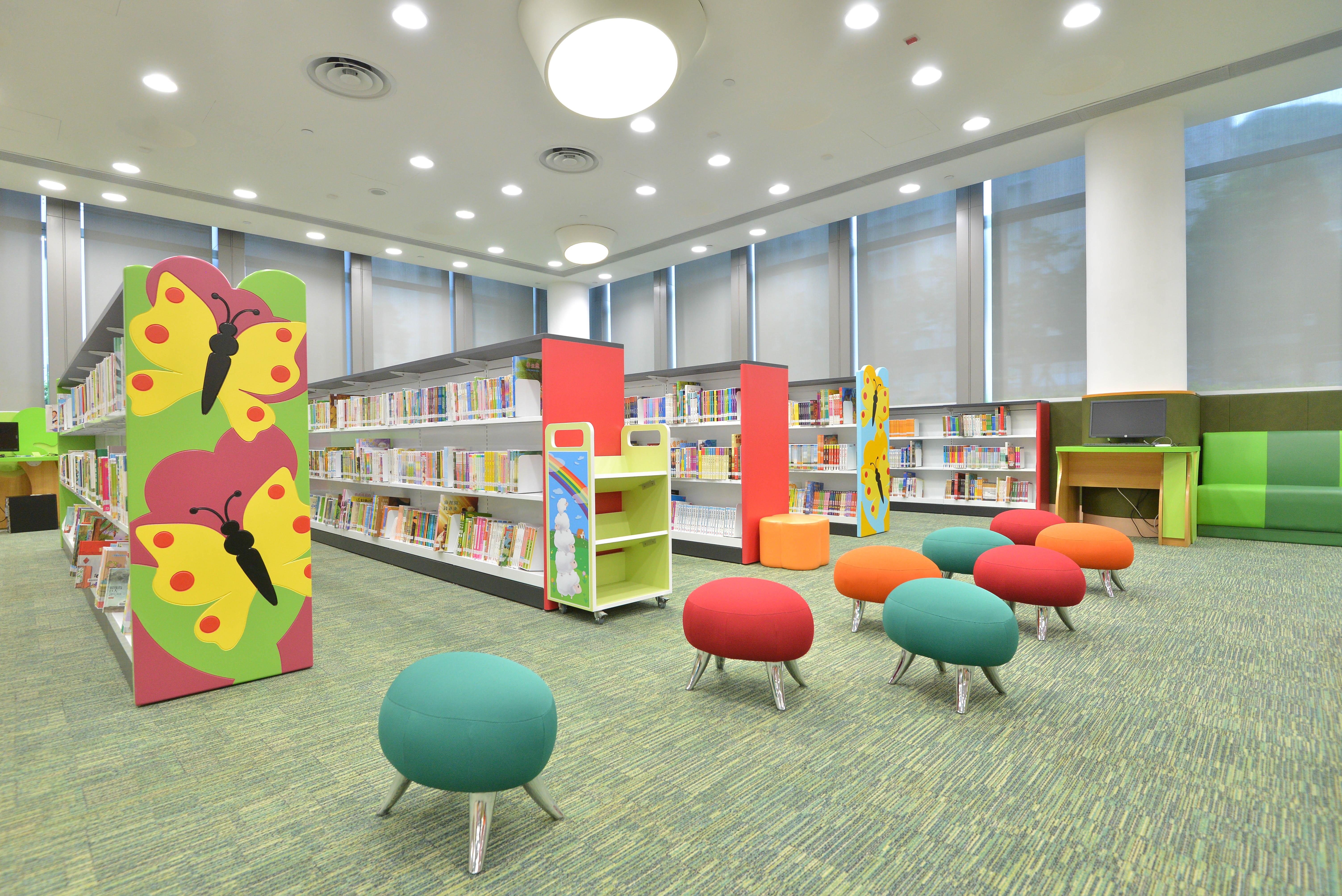 調景嶺公共圖書館(政府圖片)