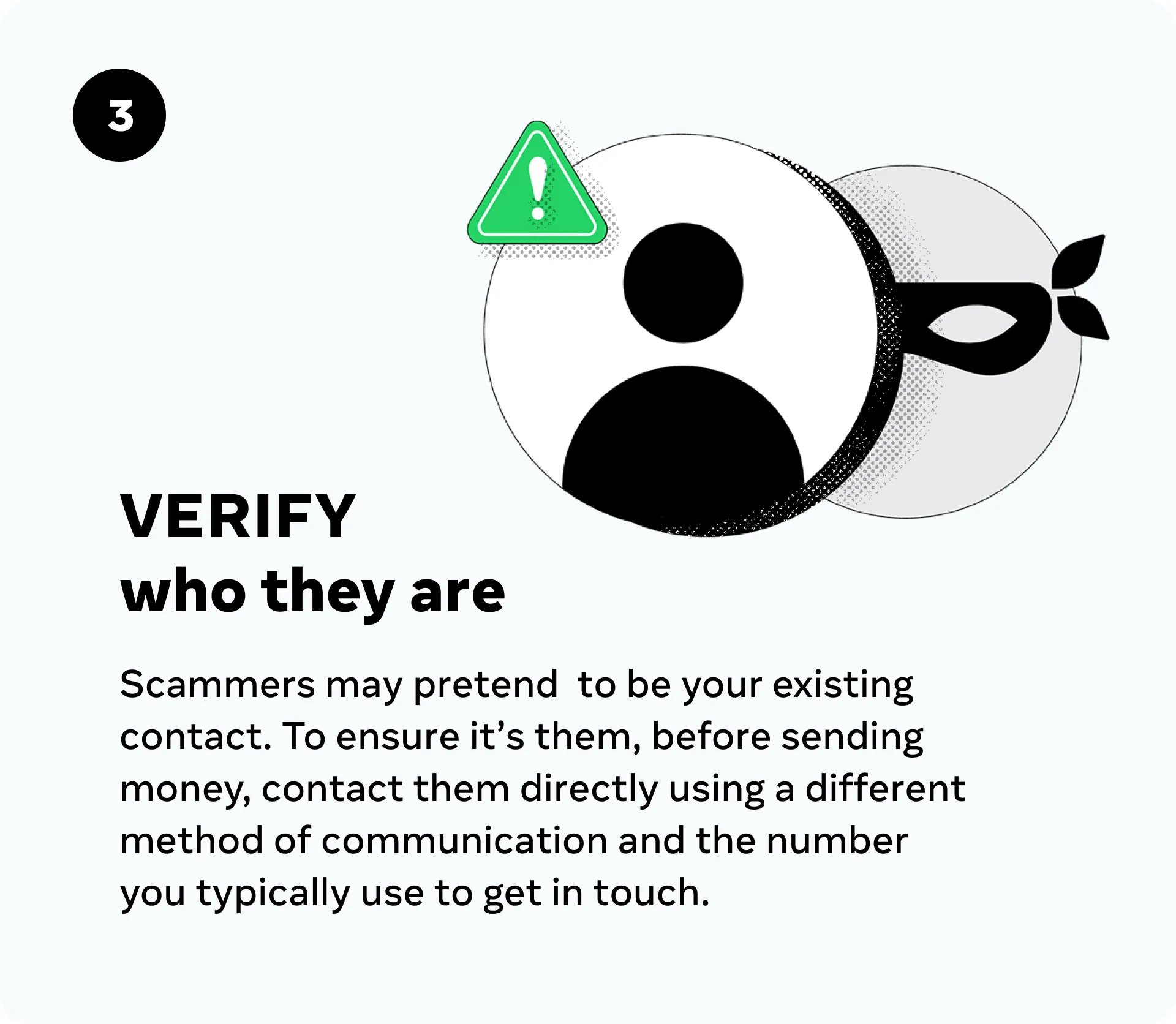 WhatsApp稱騙局可能透過認識的人士進行,作任何行動前宜查清聯絡人。