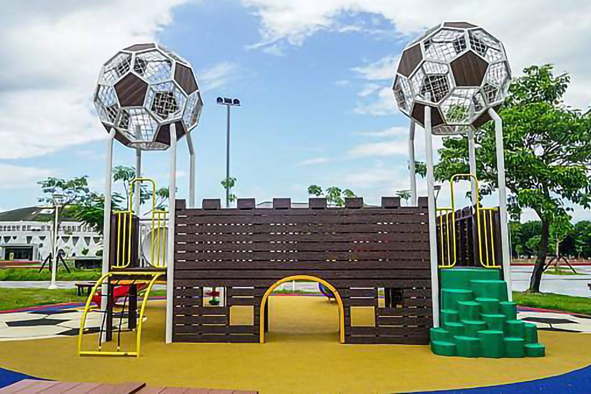 鳳山運動園區的兒童遊樂場。(互聯網)