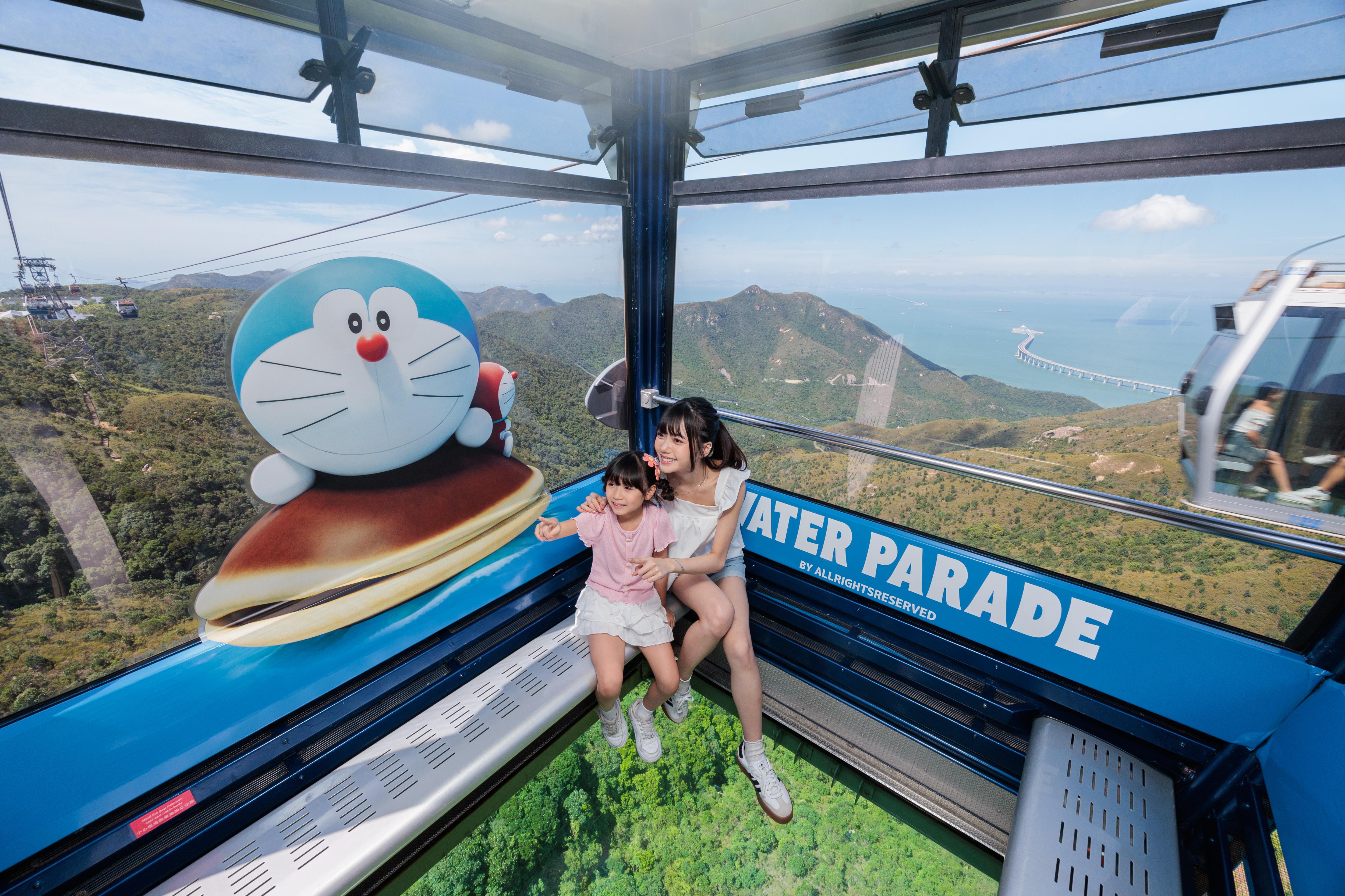 多啦A夢主題水晶車廂