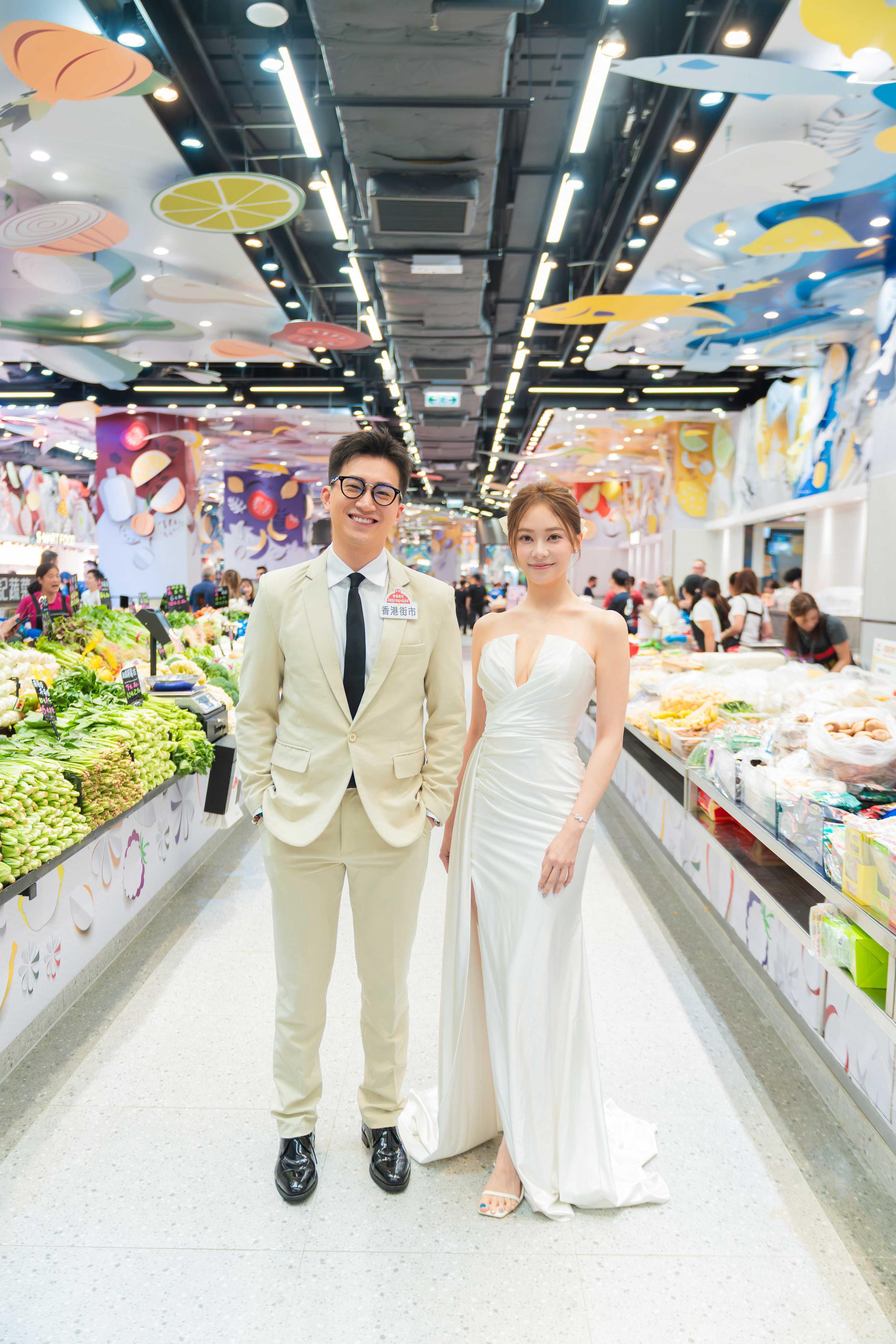 GM與Sophie郎才女貌,跟「彩明街巿」的嶄新裝修簡直是「天生一對」。