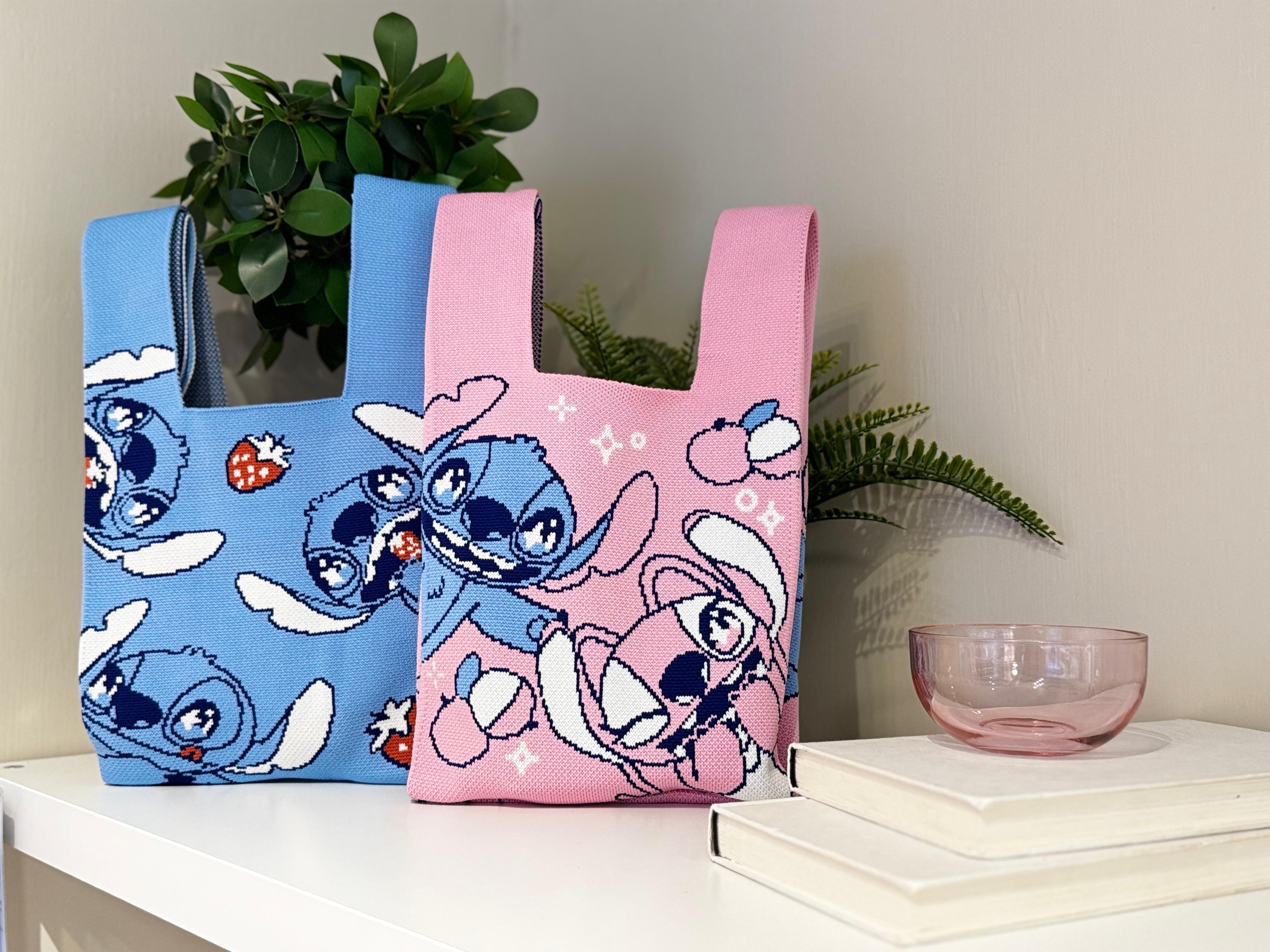 日式針織手挽袋。可於全線Circle K便利店入手