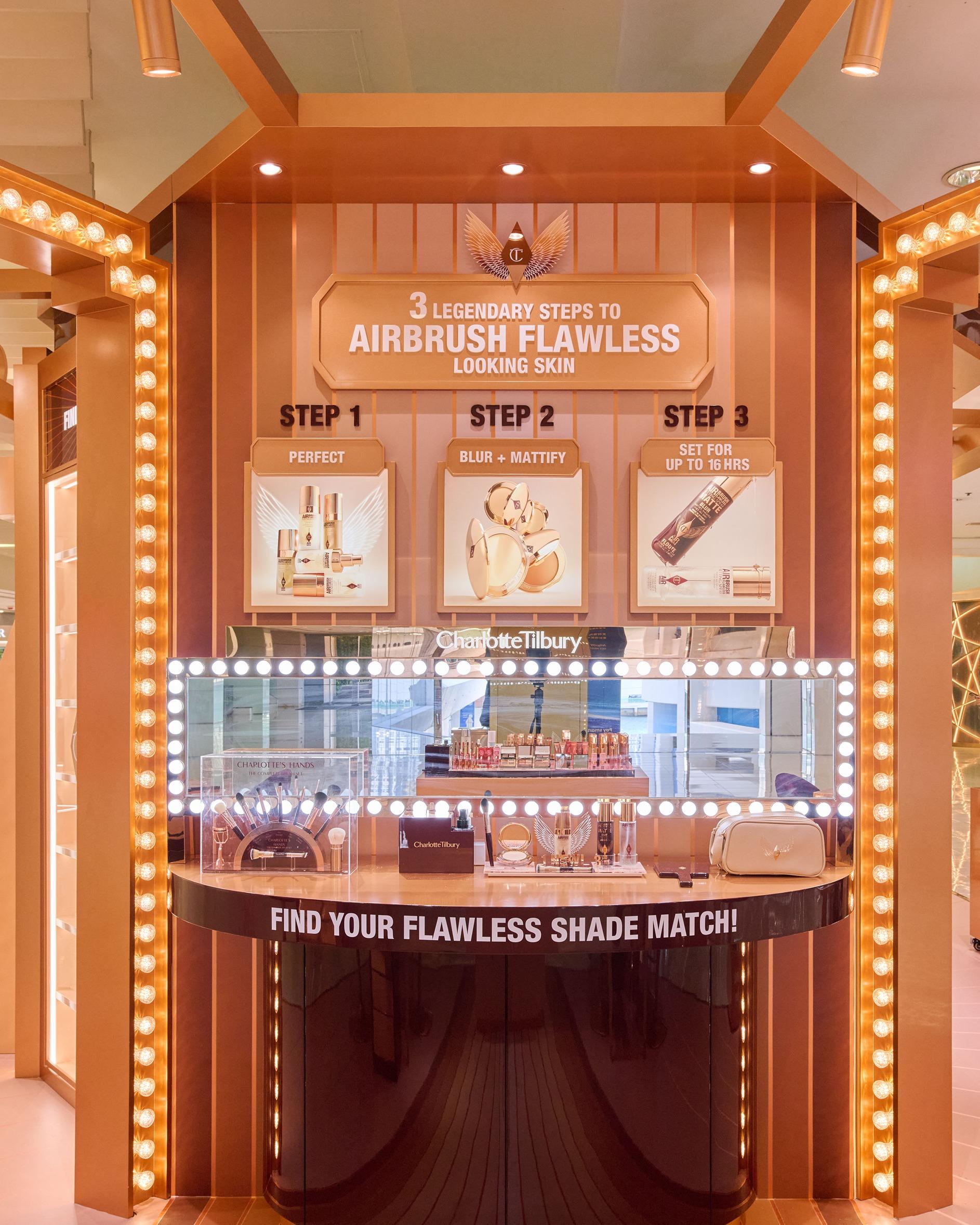 最強「 妝」備化妝間:TEAM TILBURY以最強NEXT GEN「 妝」備,感受無負擔底妝體驗,實現最輕盈自在的零瑕妝效。