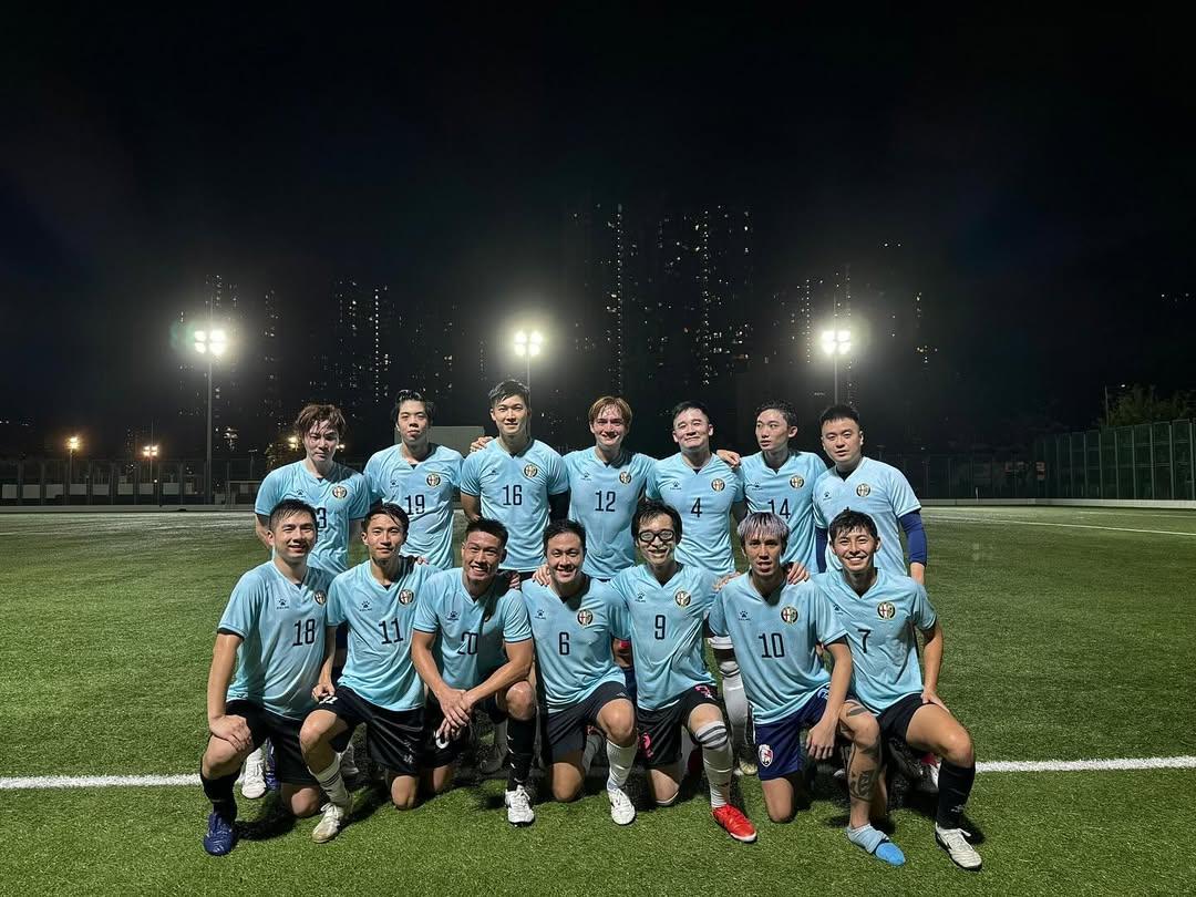 林作早前宣布會自組球隊「林作聯」,盼可以在本地業餘11人草地足球聯賽取得佳績。