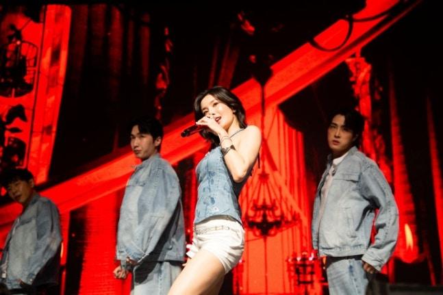 台灣fans熱情應援,令權恩妃非常感動。