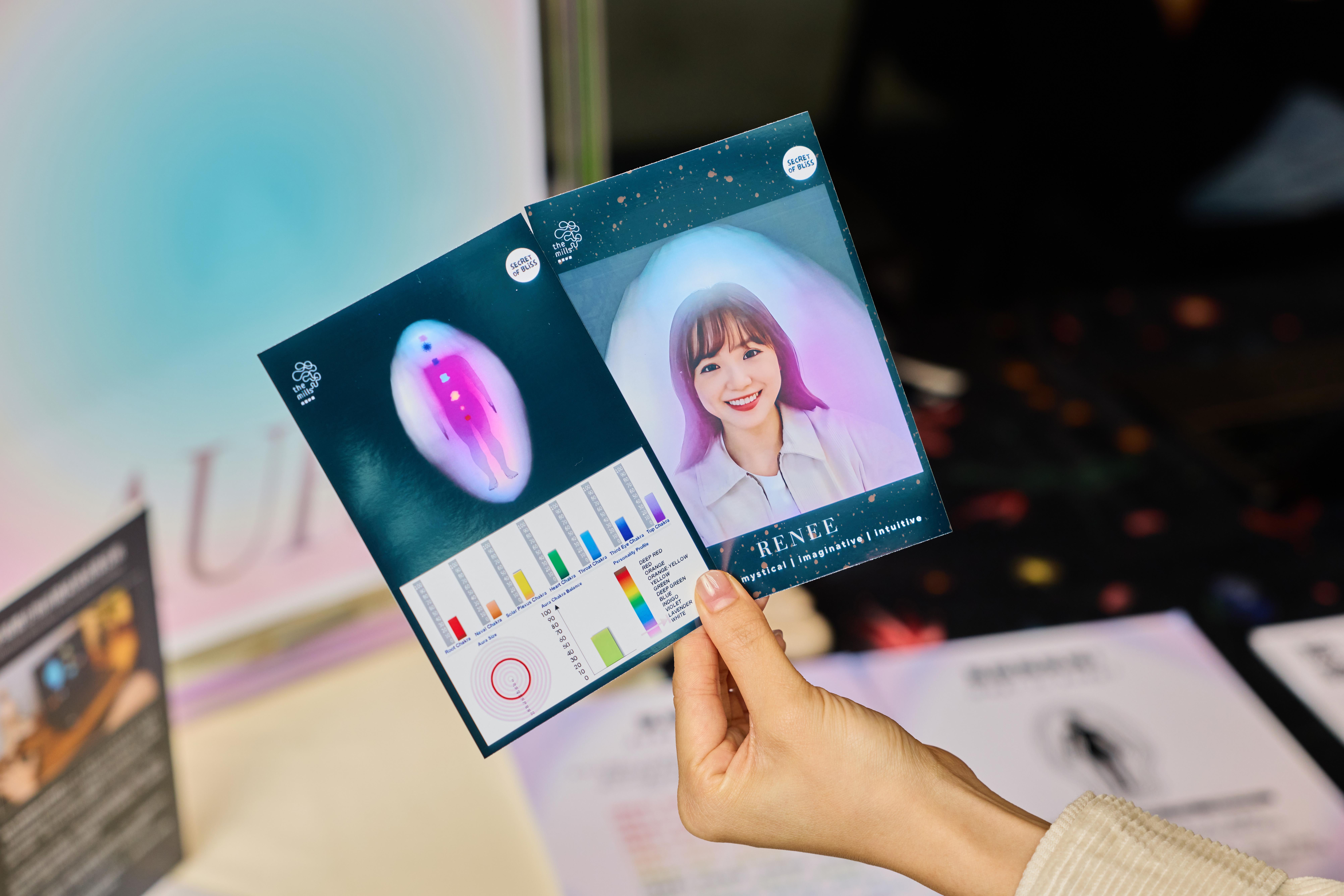 氣場光譜照片體驗—透過氣場及脈輪能量讀取儀,利用生物反饋技術解析你的能量色彩,生成專屬氣場光譜照片