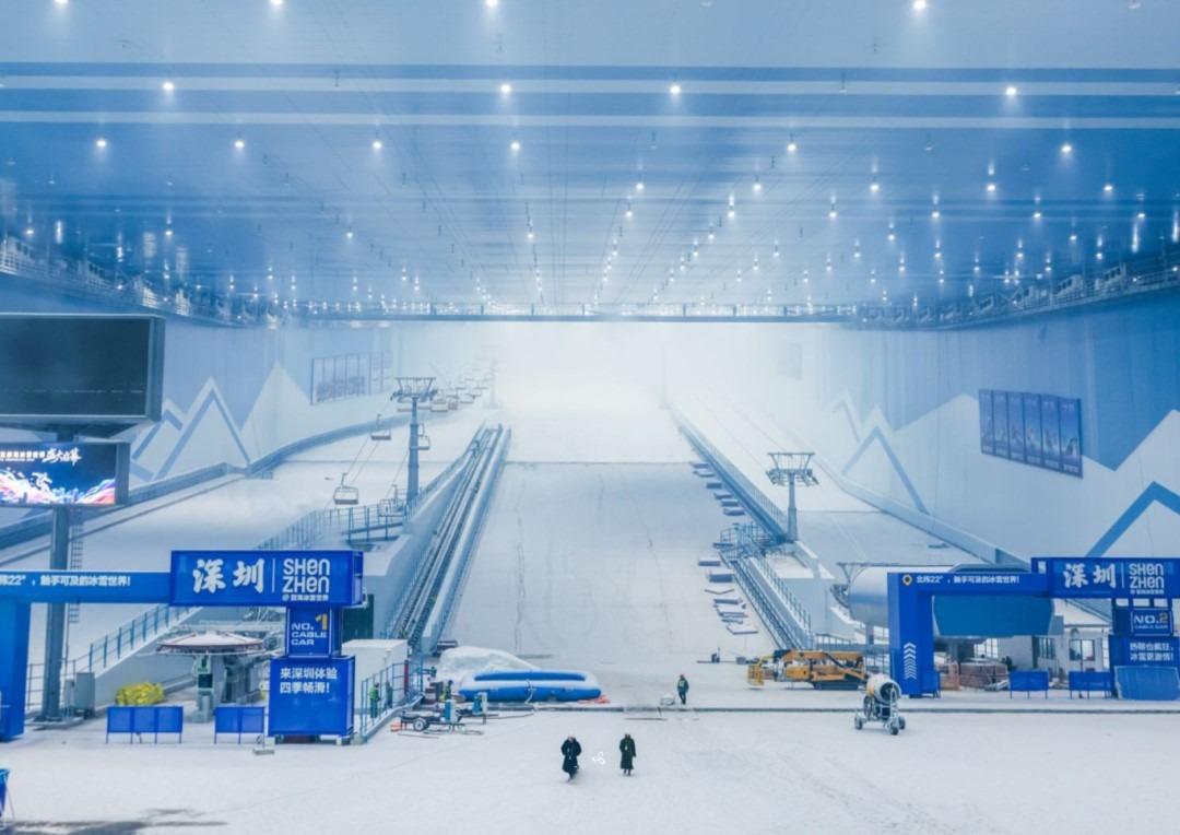 深圳 · 前海冰雪世界面積達10萬平方米,視野相當廣闊。(圖片來源:文旅深圳)