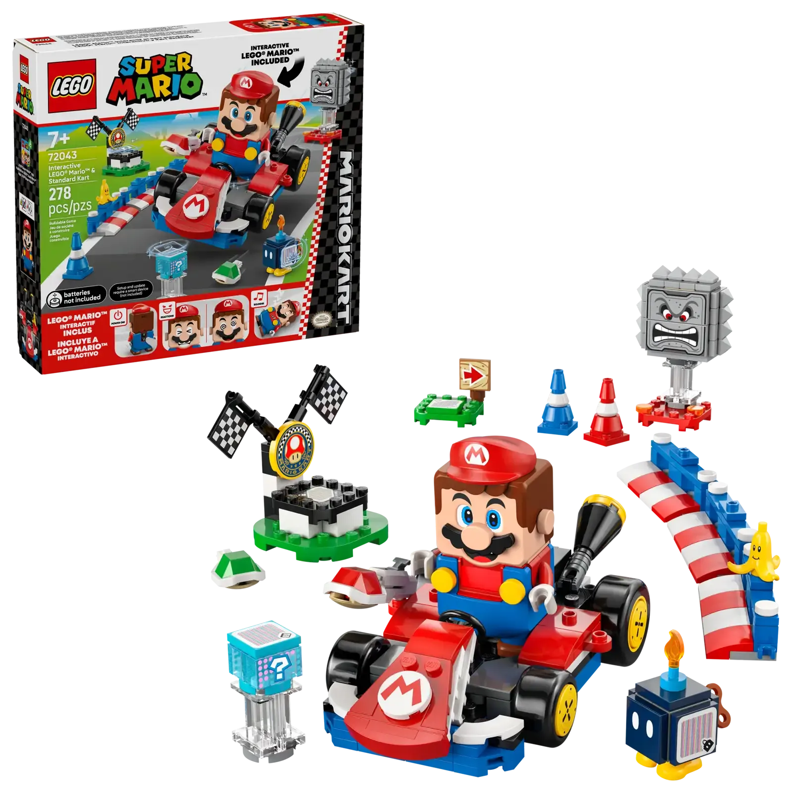 瑪利歐賽車™ - 樂高® 瑪利歐與標準車 HK$459