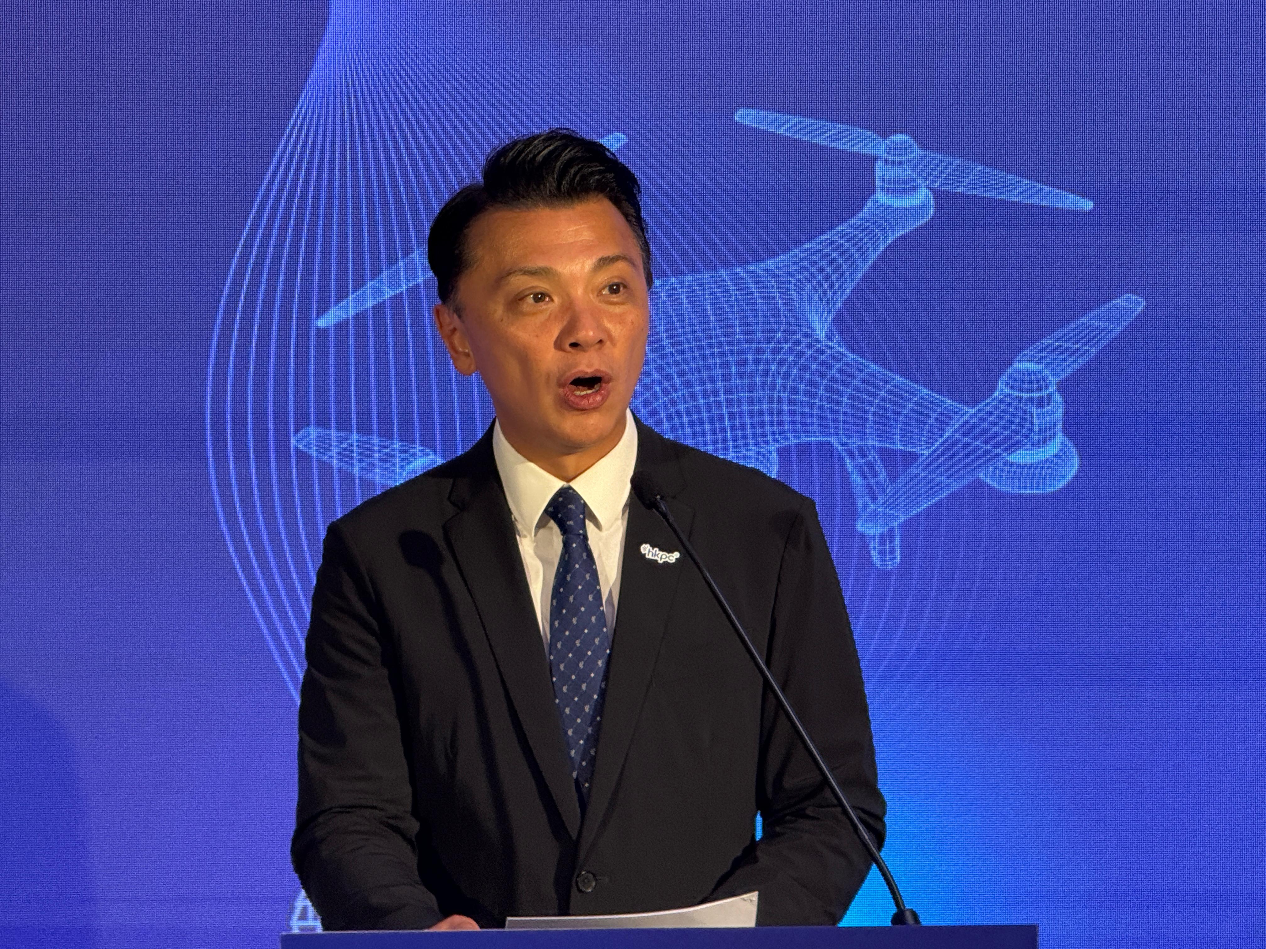 生產力局主席陳祖恒(鄧昊輝攝)