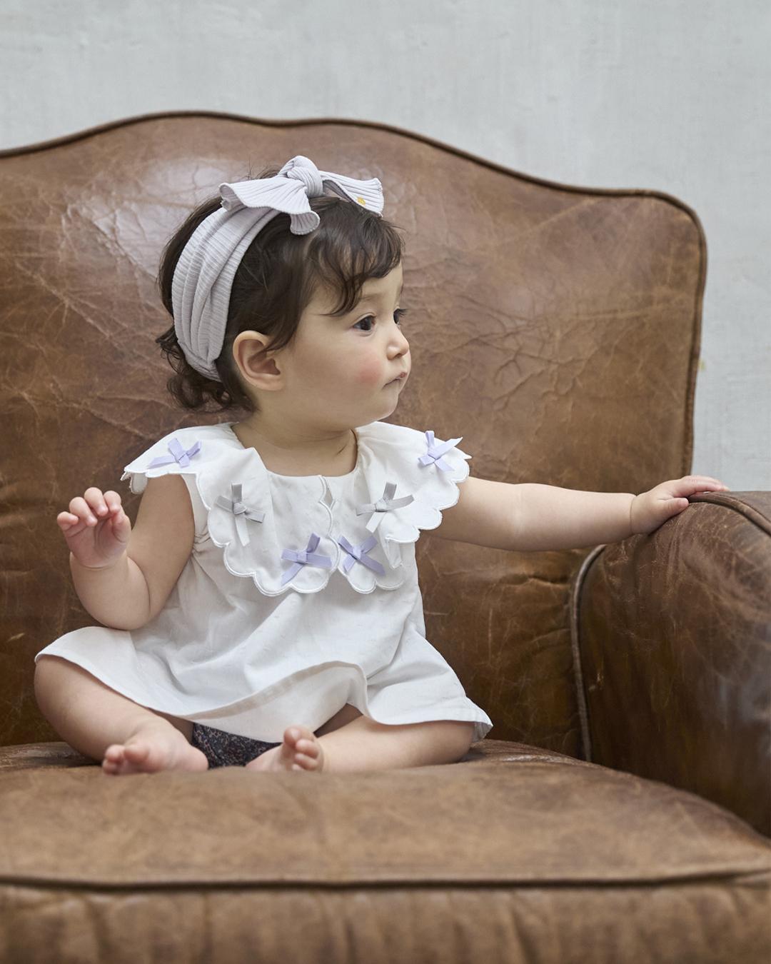 絲帶束腰外衣套裝 $242