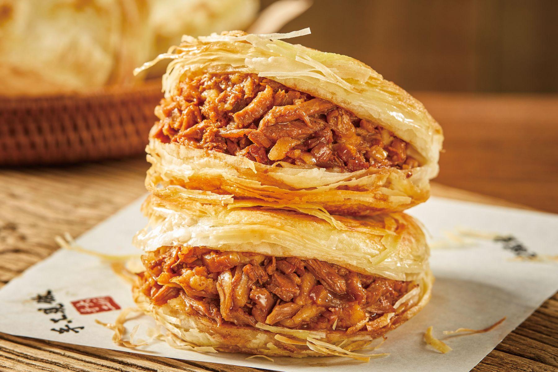 現烤肉夾饃(一個) $23