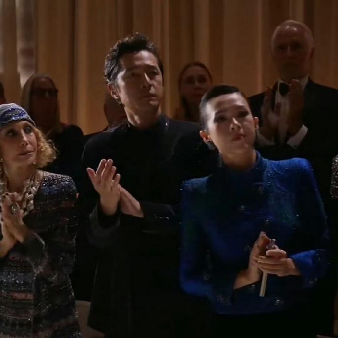 兩人的演藝知名度,在Armani 50周年騷成為焦點。