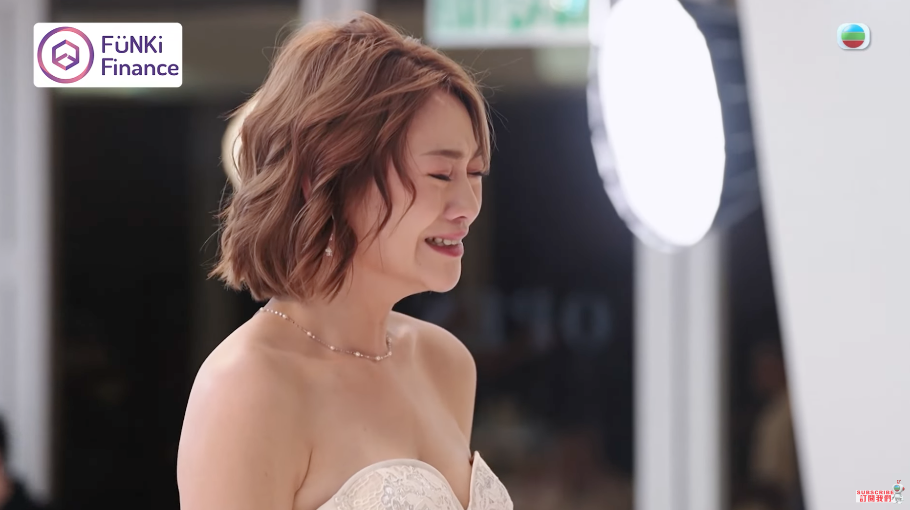 關嘉敏哭得令人感到心痛。