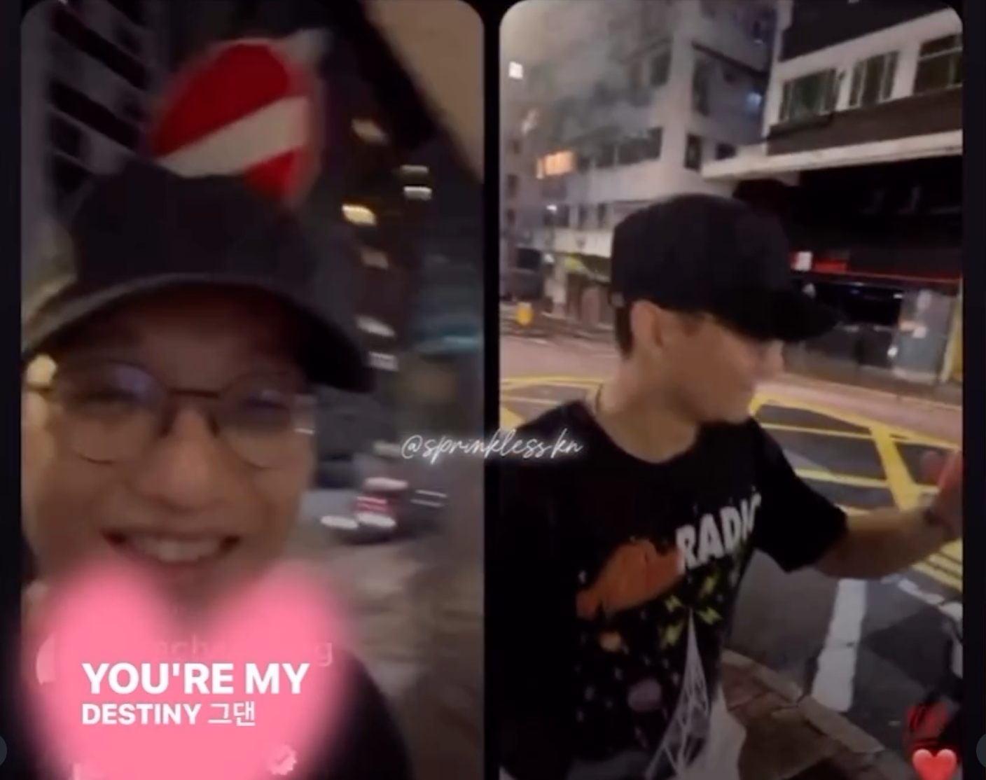 Matt凌晨為Maggie買麥當勞外賣。