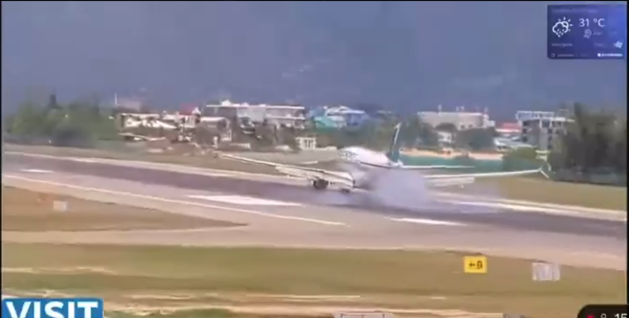 從多倫多起飛西捷航空「硬著陸」 擦地冒濃煙機上164人嚇壞(有片)