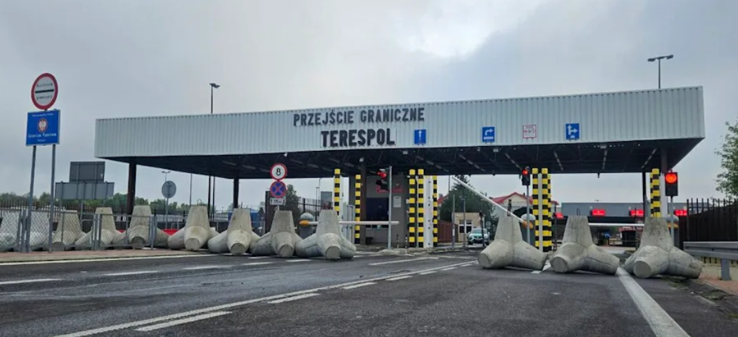 波蘭封鎖接壤白俄羅斯的邊境,包括貨運及鐵路路線,影響中國對歐盟的陸路出口。(網上圖片)