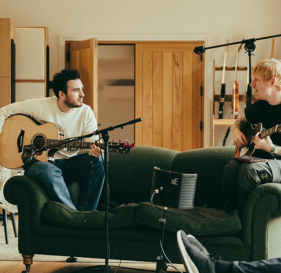 Ed Sheeran與Blake Slatkin齊為《優獸大都會2》客串,聲演一對名為Ed Shearin及Baalake Lambkin的綿羊角色。