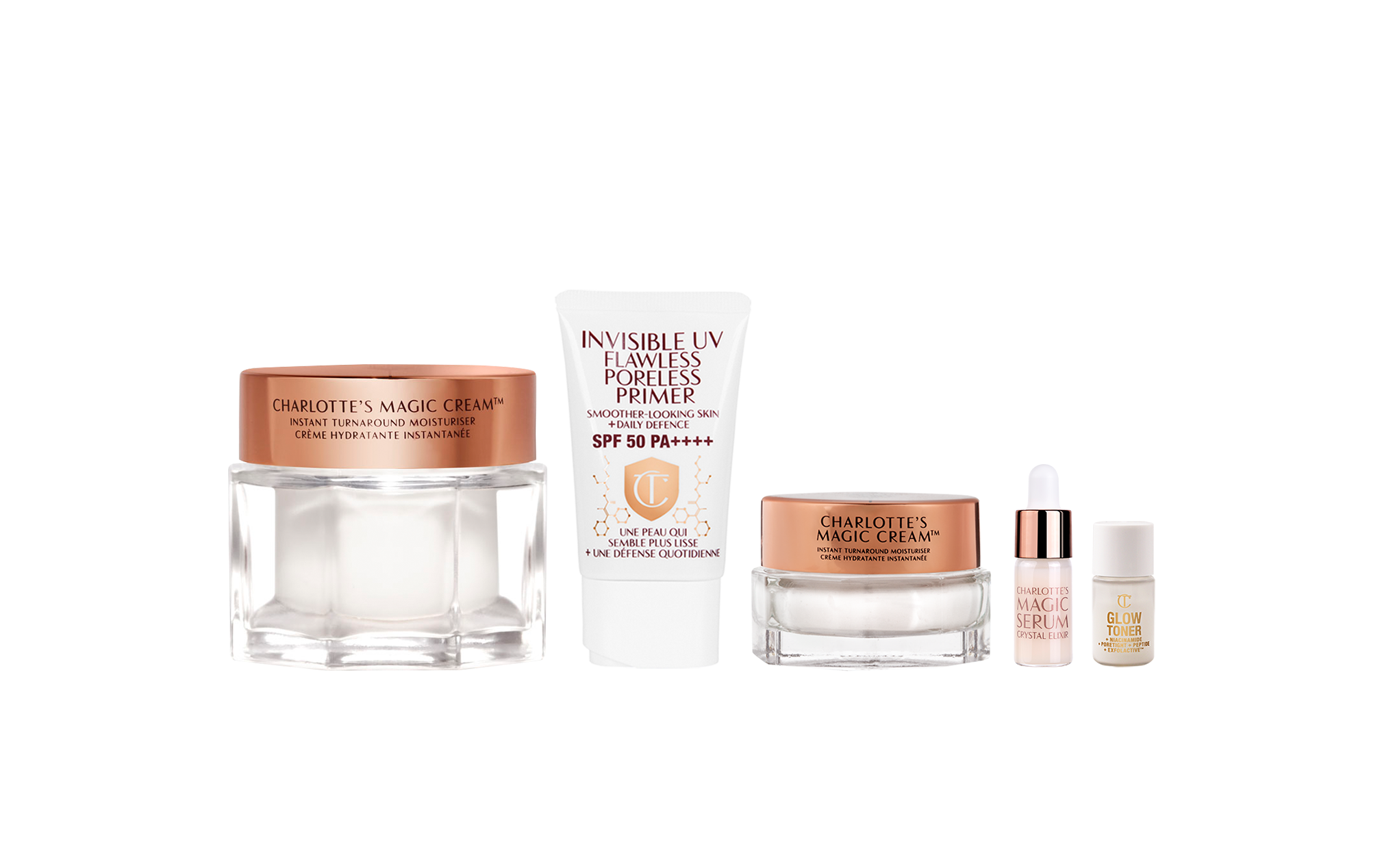 魔法無瑕透亮護膚套裝 $1,240 (價值:$1,625)