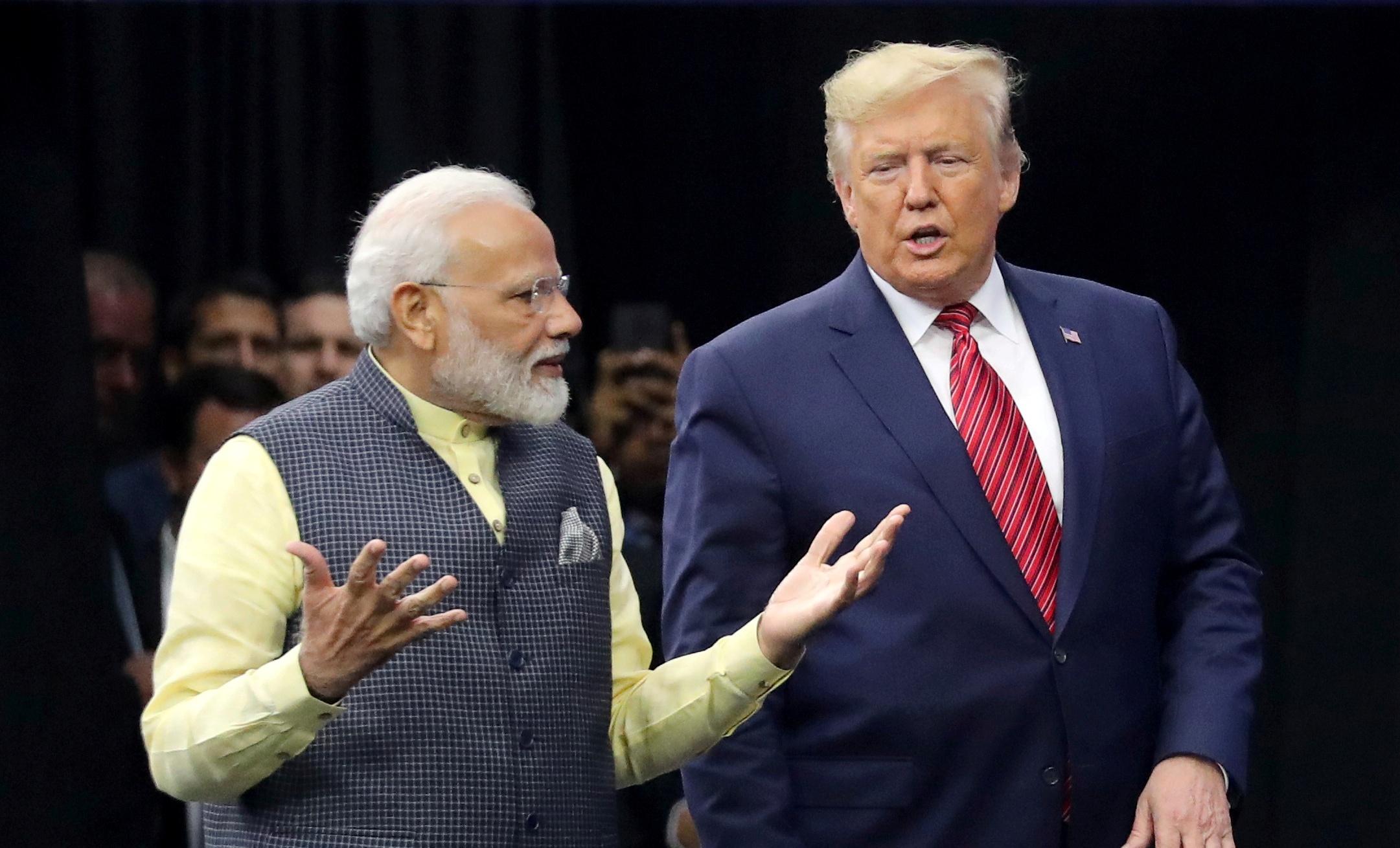 特朗普關稅戰,特朗普稱印度提議將美貨關稅降至零,但為時已晚。(Reuters)