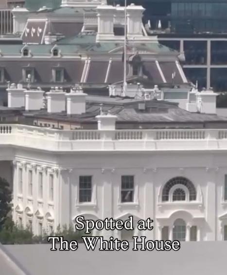 白宮:是例行維護時丟棄的建築廢料。(X)