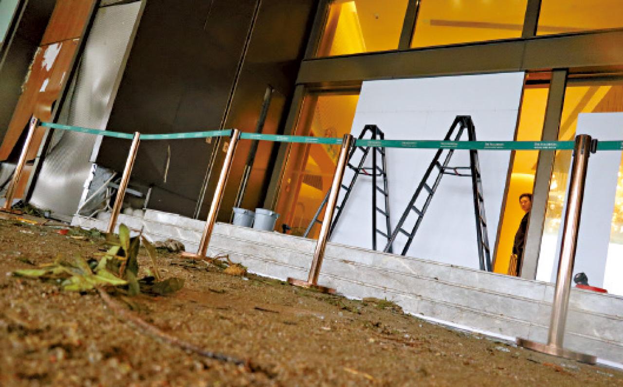 颱風樺加沙 富麗敦海洋公園酒店